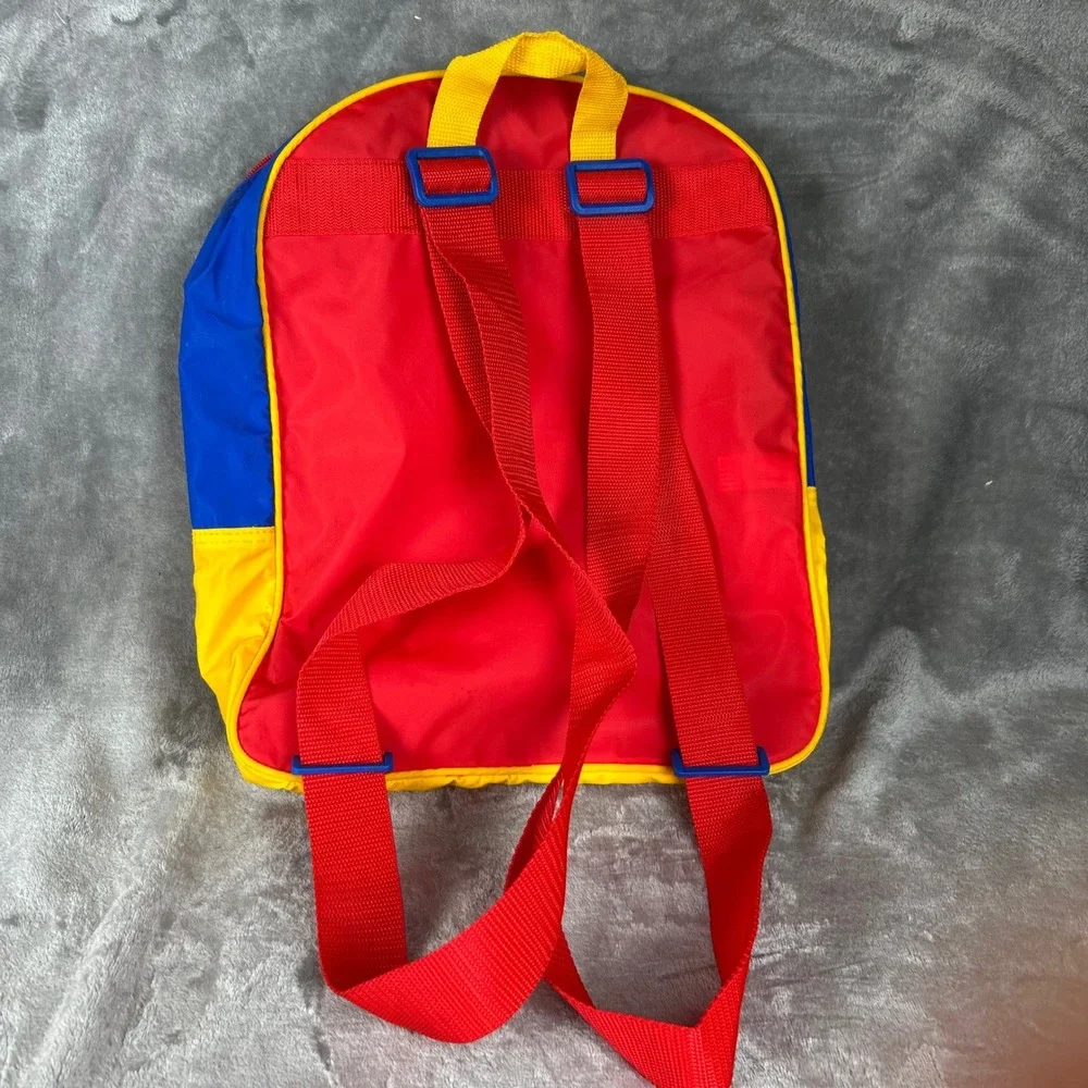 Thomas & Friends Kids Backpack Blue Red Yellow Thomas the Tank Engine Train Bag